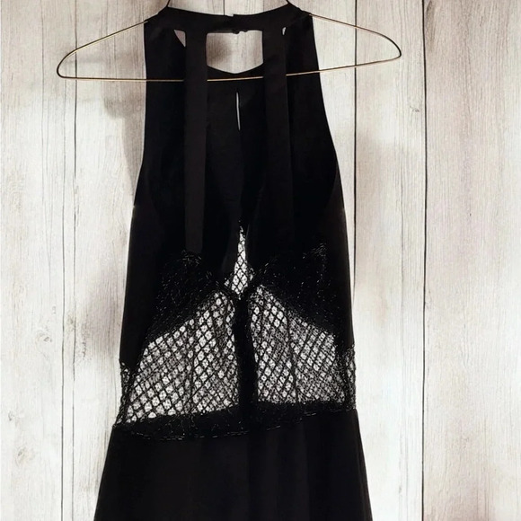 Sean Collection Black Full-Length Formal Dress - Size Medium (C6) - Picture 6 of 11